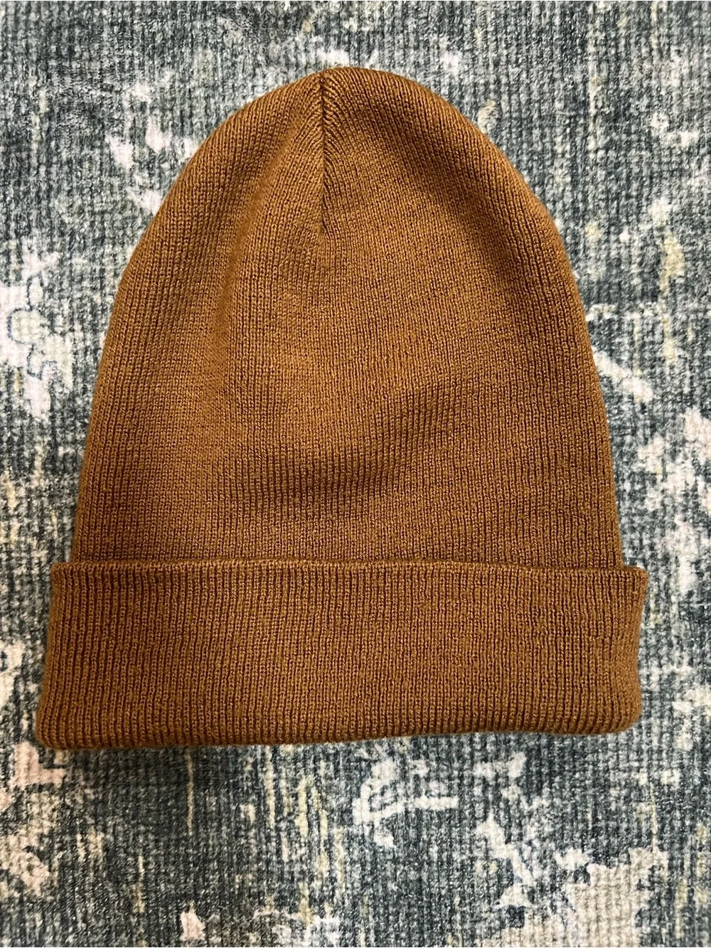 Carhartt Brown Knit Cuffed Beanie Hat A18 Carhartt Brown Workwear Unisex